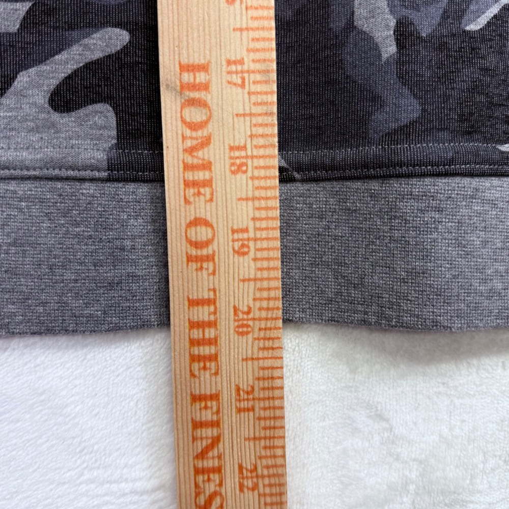 Nike Sportswear Tech Fleece Camo Sweatshirt Womens XS Grey Rear Zip Pullover - Picture 15 of 16